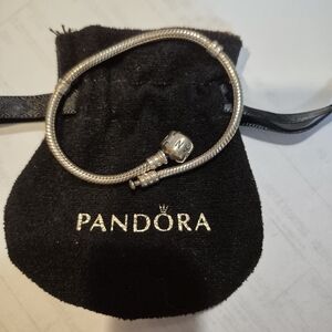 Pandora Sterling Silver Charm Bracelet